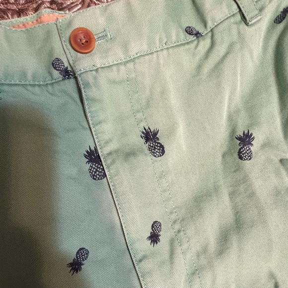 Izod Green Men’s Size 44 Pineapple Print Shorts NWOT - Picture 3 of 4